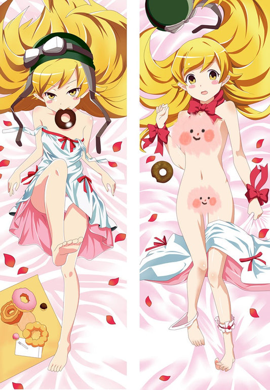 Bakemonogatari Shinobu Oshino Nacktes Körperkissen