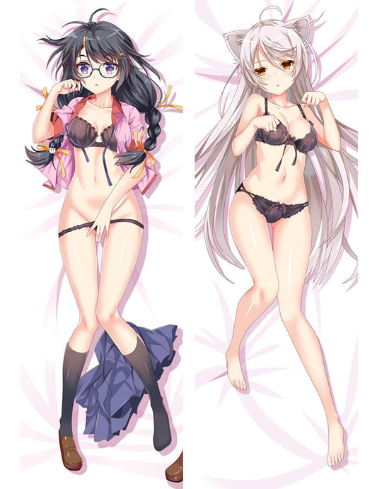 Bakemonogatari Tsubasa Hanekawa - Large Body Pillow Maker 