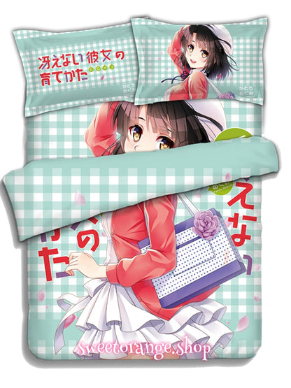 Saekano How to Raise a Boring Girlfriend Megumi Katou 4pcs anime bedding set