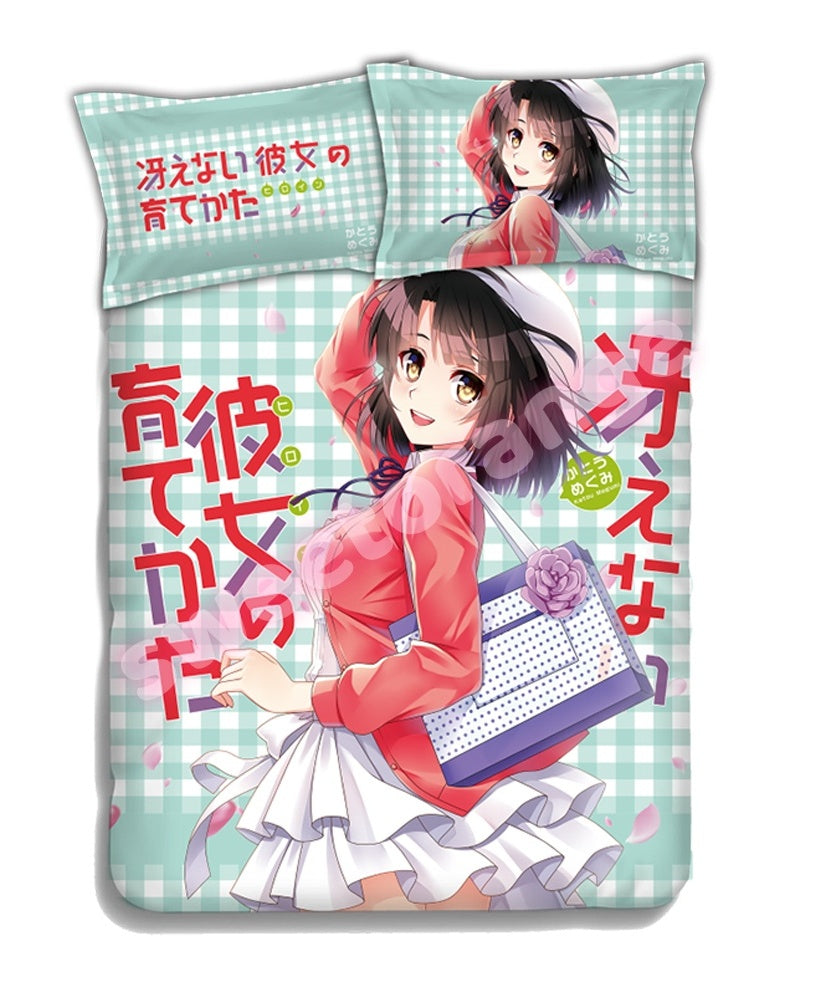 Saekano Megumi Katou - 4pcs Anime Bedding Set