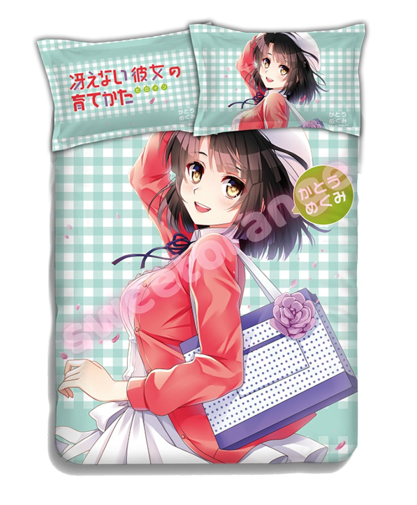 Saekano Megumi Katou - 4pcs Anime Bedding Set