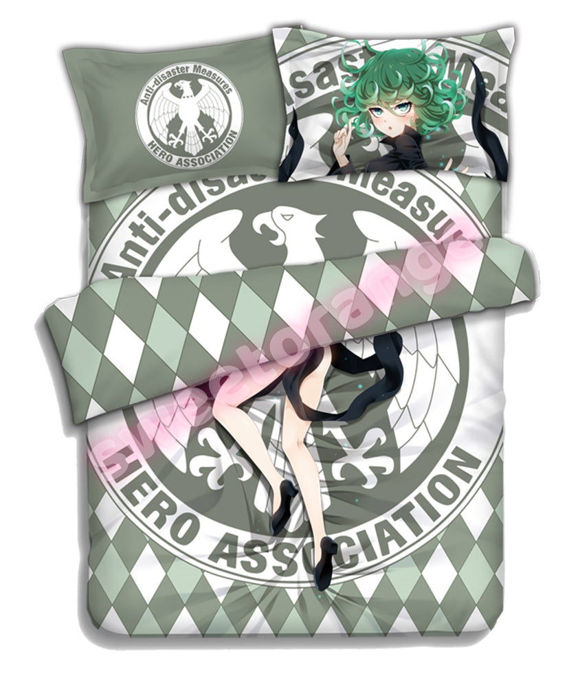 One Punch Man Tatsumaki - 4pcs Anime Bedding Set