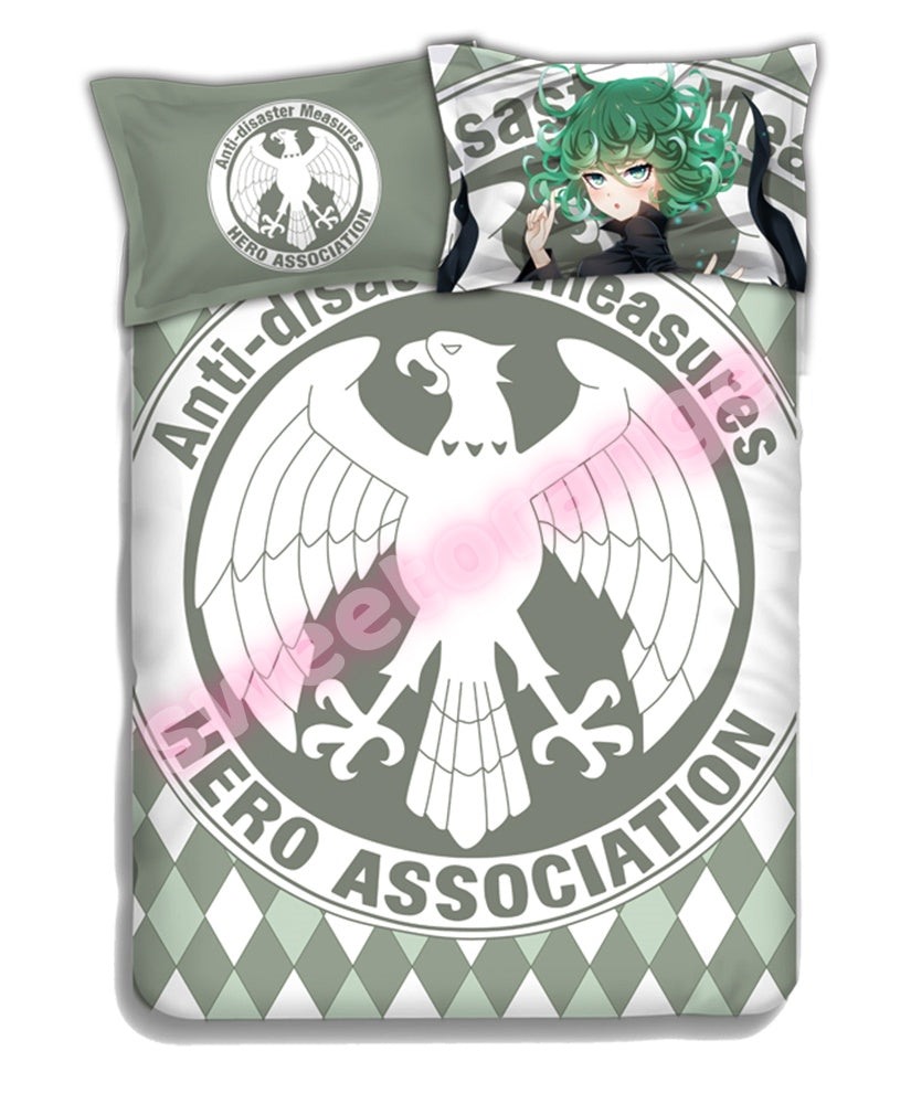 One Punch Man Tatsumaki - 4pcs Anime Bedding Set