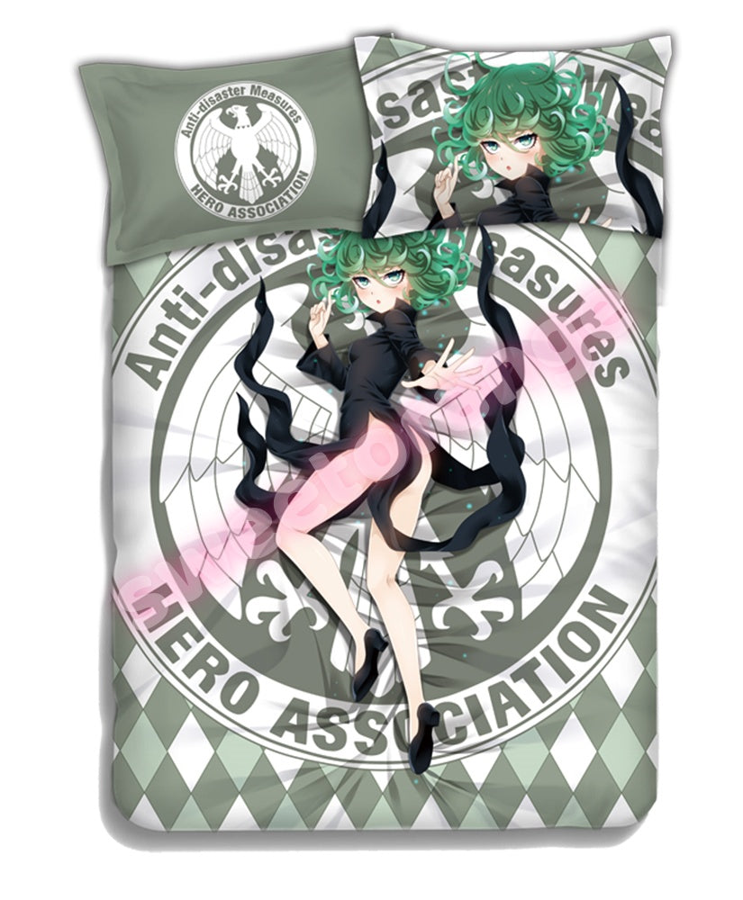 One Punch Man Tatsumaki - 4pcs Anime Bedding Set