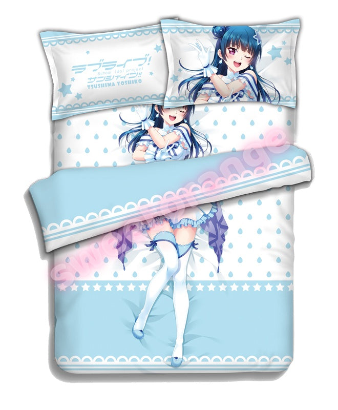 Love Live! Yoshiko Tsushima - 4pcs Anime Bedding Set