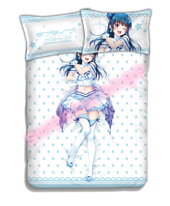 Love Live! Yoshiko Tsushima - 4pcs Anime Bedding Set