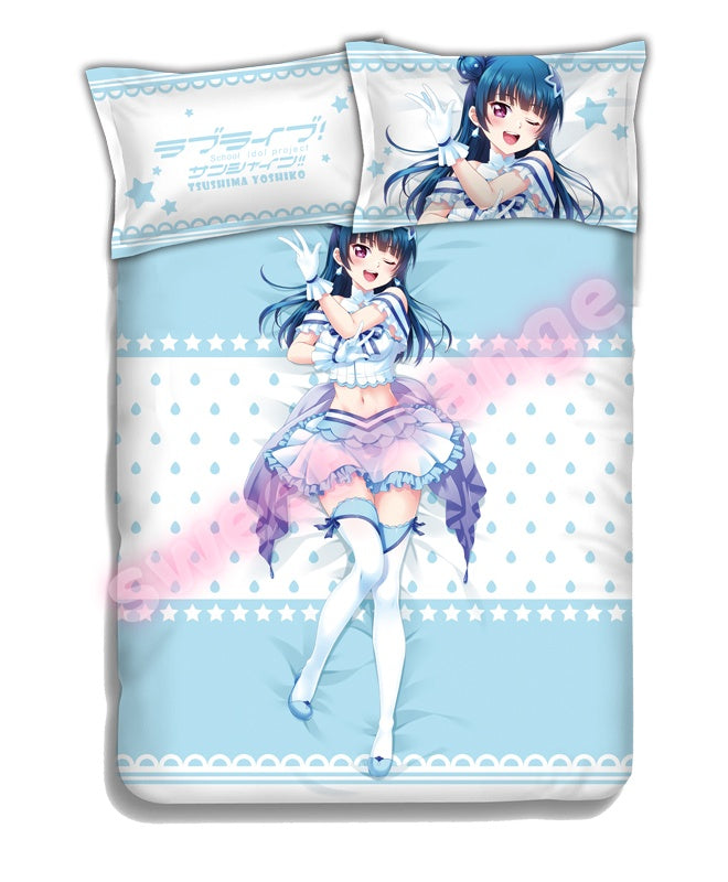 Love Live! Yoshiko Tsushima - 4pcs Anime Bedding Set