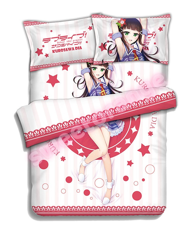 Love Live! Dia Kurosawa - 4pcs Anime Bedding Set