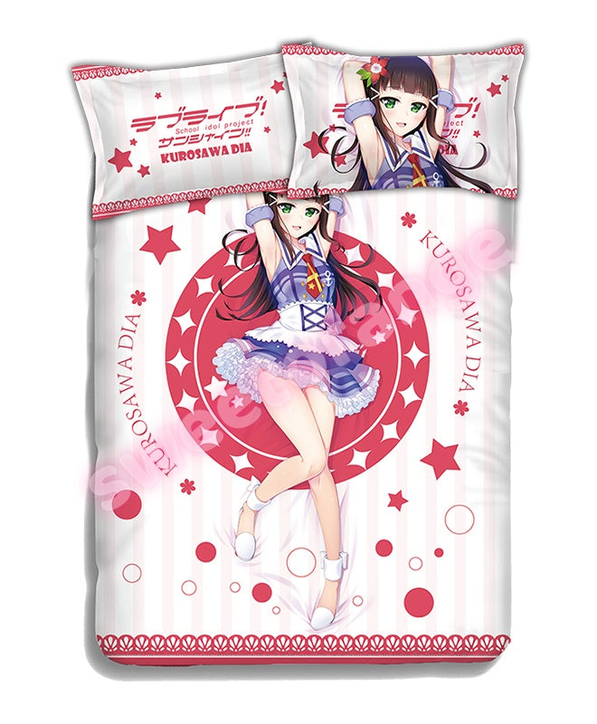 Love Live! Dia Kurosawa - 4pcs Anime Bedding Set