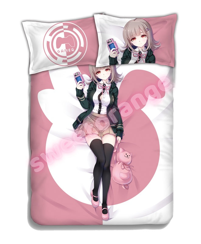 Danganronpa Chiaki Nanami - 4pcs Anime Bedding Set