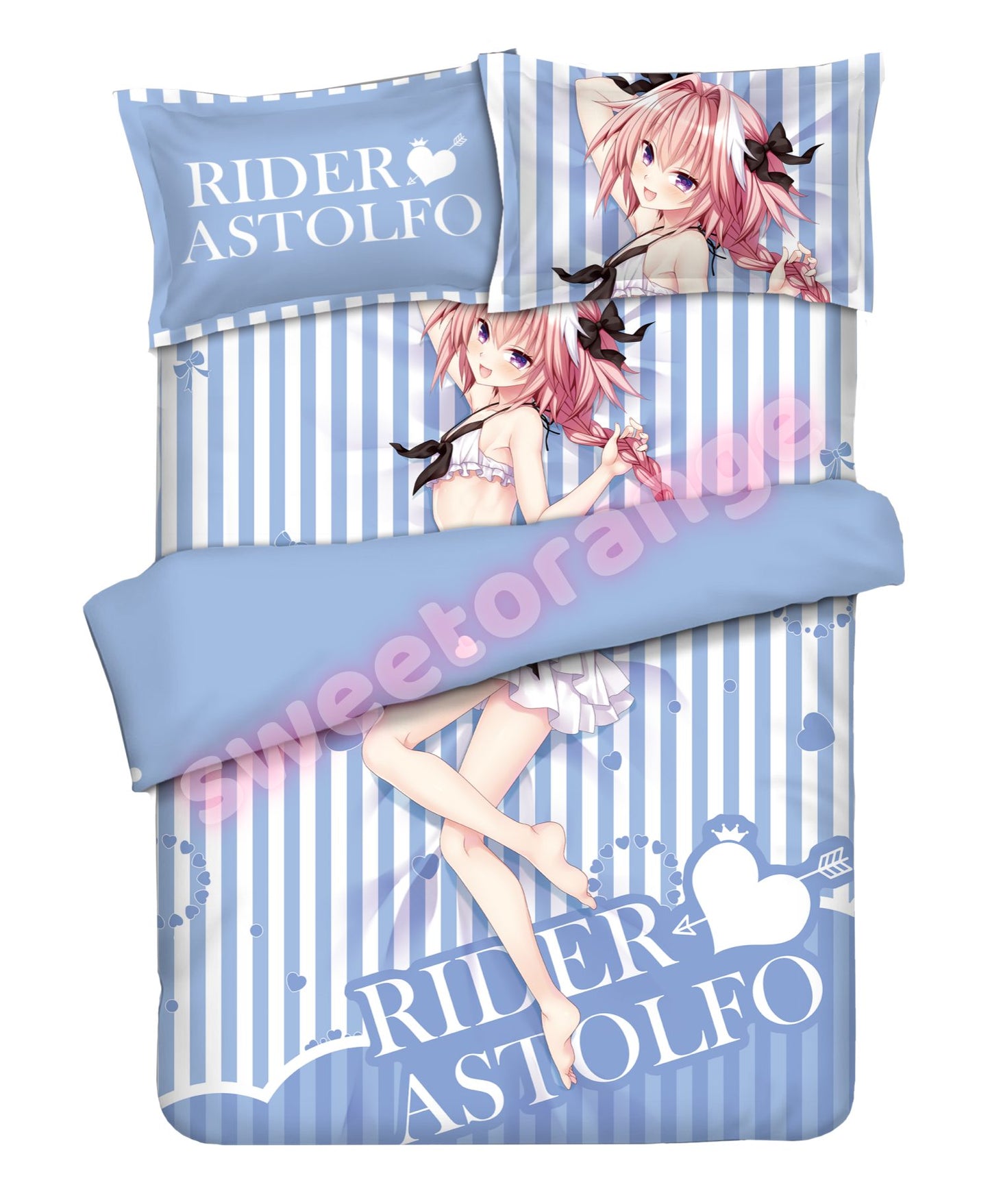 Fate Astolfo - 4pcs Anime Bedding Set