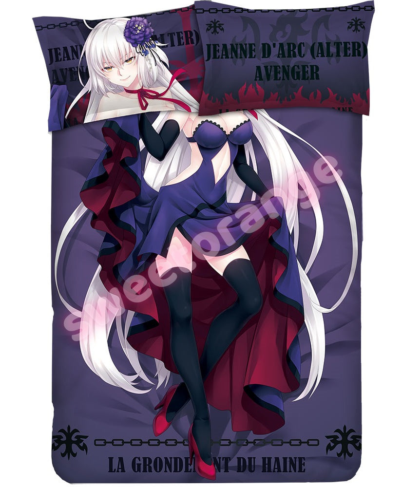 Fate Jeanne d'Arc (Alter) - 4pcs Anime Bedding Set