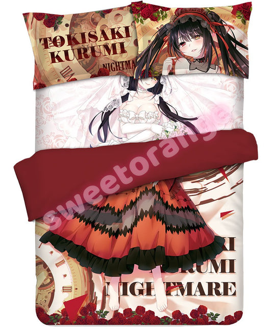 Date A Live Tokisaki Kurumi - Anime Bedding Set