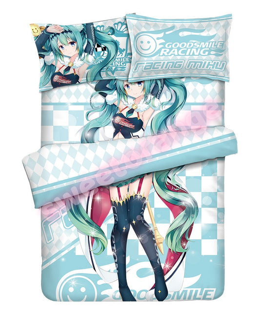 Vocaloid Hatsune Miku - 4pcs Anime Bedding Set