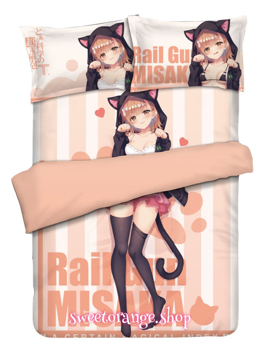 A Certain Scientific Railgun Mikoto bedroom bedding