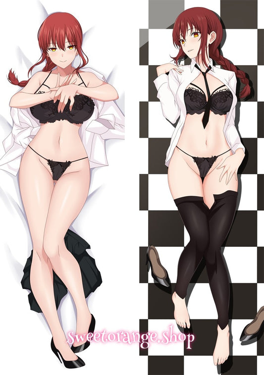 Makima Chainsaw Man body pillow cover, Control Devil dakimakura
