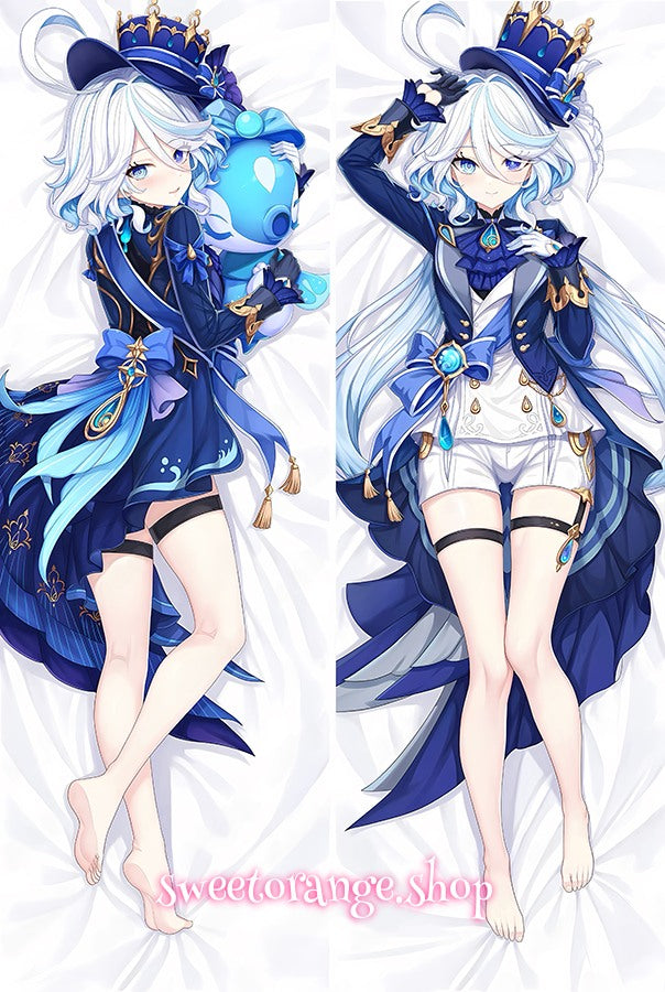 Genshin Impact Furina Body Pillow Cover