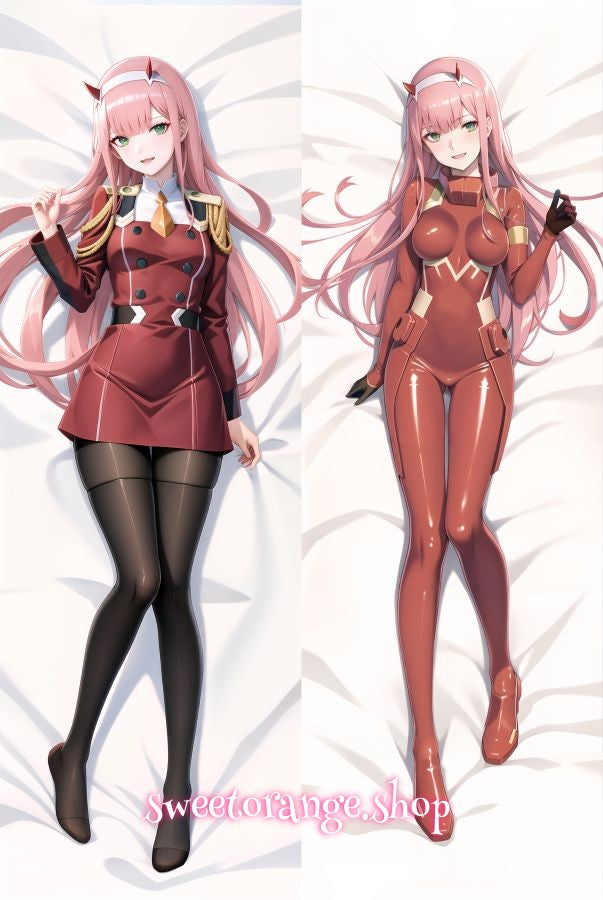 Darling in the Franxx Zero Two Body Pillow Cover