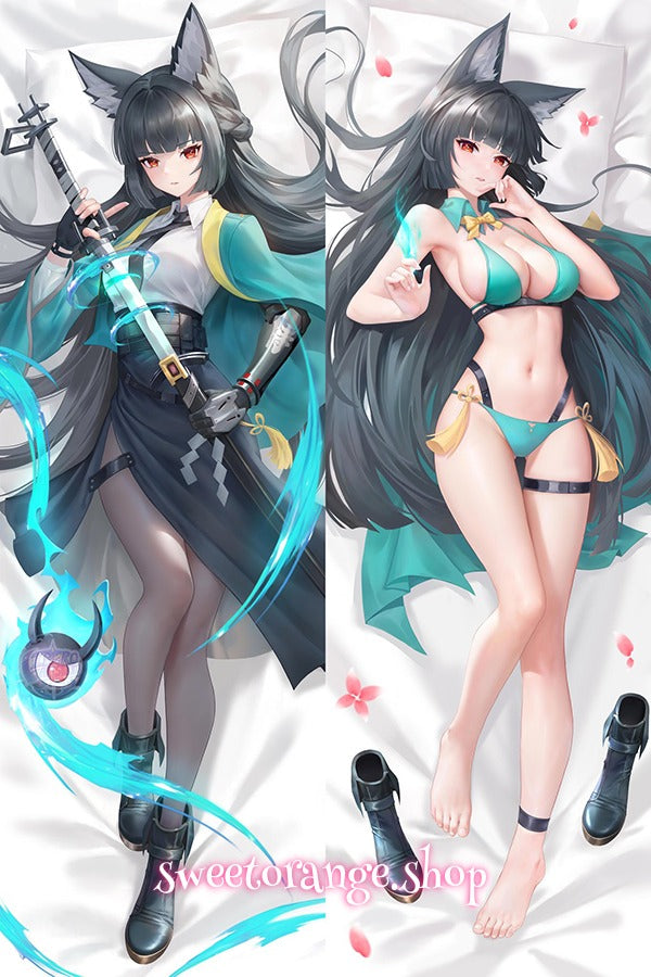 Zenless Zone Zero Hoshimi Miyabi Body Pillow Cover