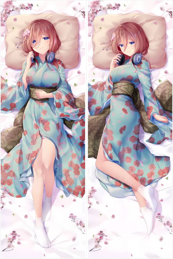 5Toubun no Hanayome Miku Nakano Corps Dakimakura