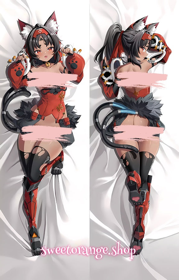 Zenless Zone Zero Nekomiya Mana Body Pillow Cover