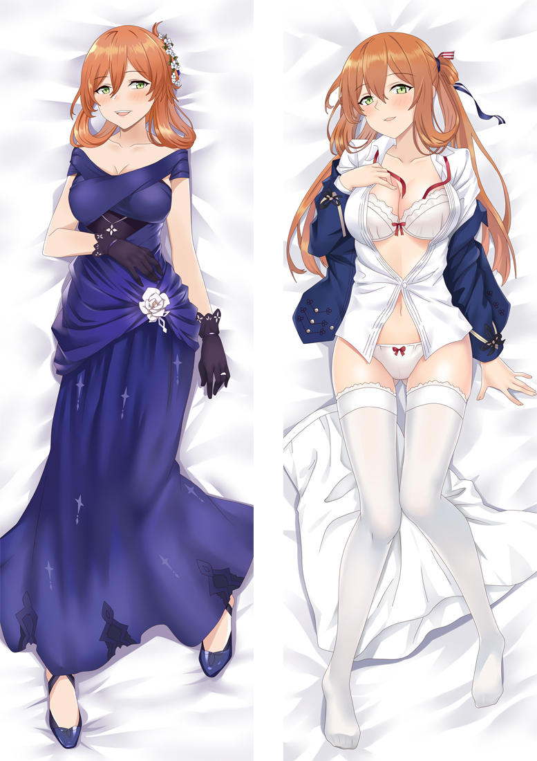 Girls' Frontline Springfield Anime Body Pillow
