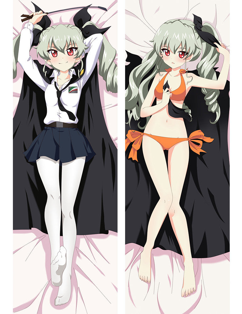 Girls und Panzer Anime Girl Pillow Case