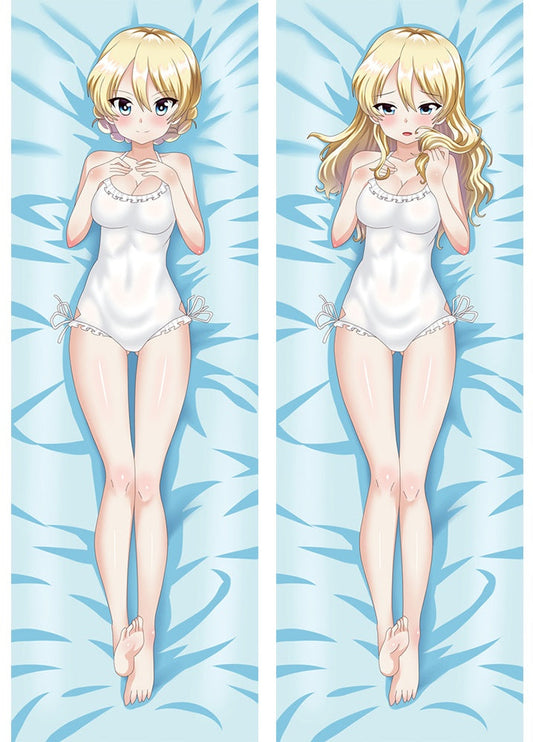 Girls und Panzer Darjeeling Anime Waifu Pillow