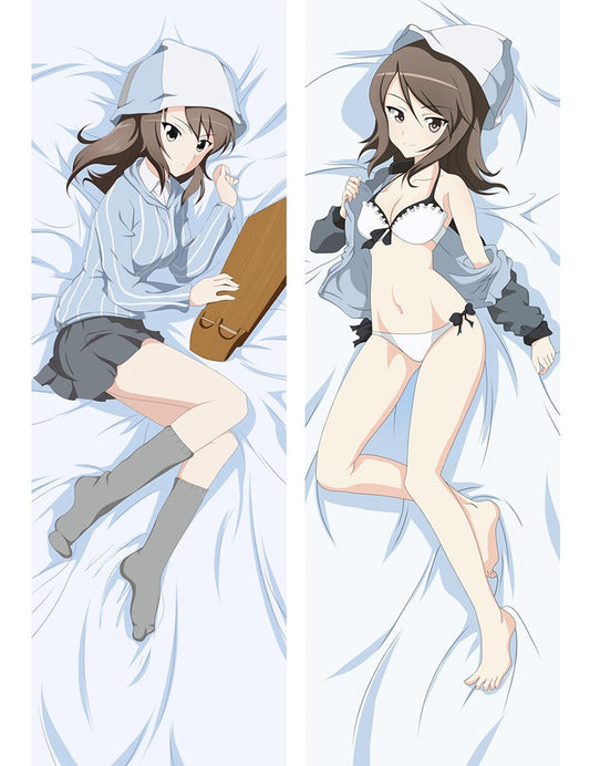 Girls und Panzer Mika Body Pillow