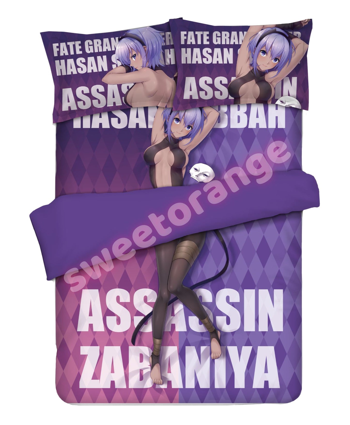 Hassan of the Serenity - 4pcs Anime Bedding Set