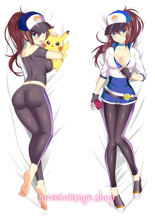 Pokémon Hilda Body Pillow Cover