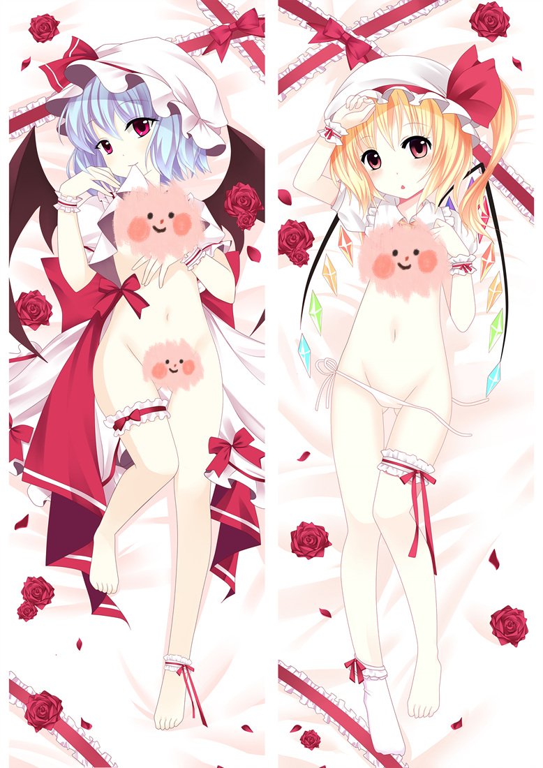 Remilia Scarlet & Flandre Scarlet Body Pillow