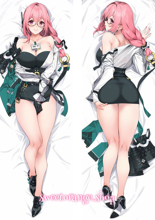 Zenless Zone Zero Tsukishiro Yanagi double-sided dakimakura body pillow cover