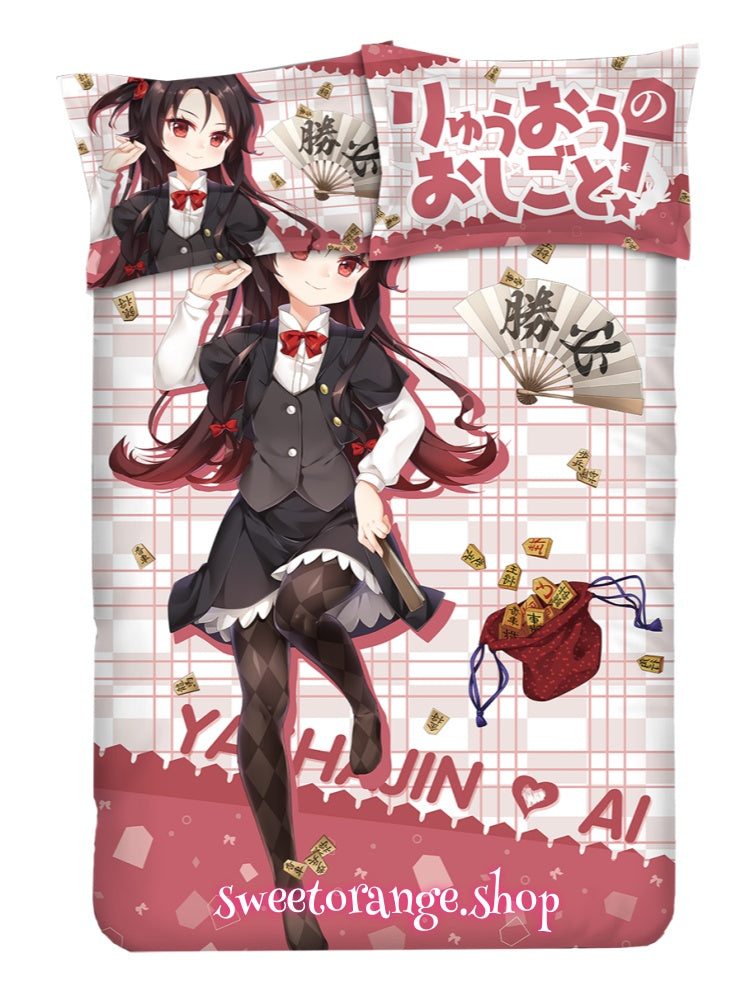 Ryuuou no Oshigoto! Ai Yashajin 4pcs Anime Bedding Set
