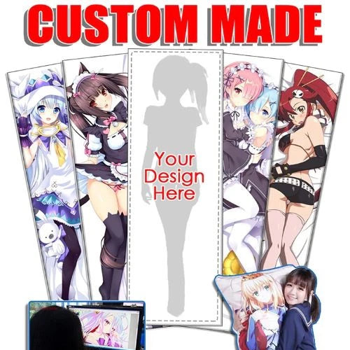 Custom Body Pillow - Send Your Designs to Our Mailbox for Printing