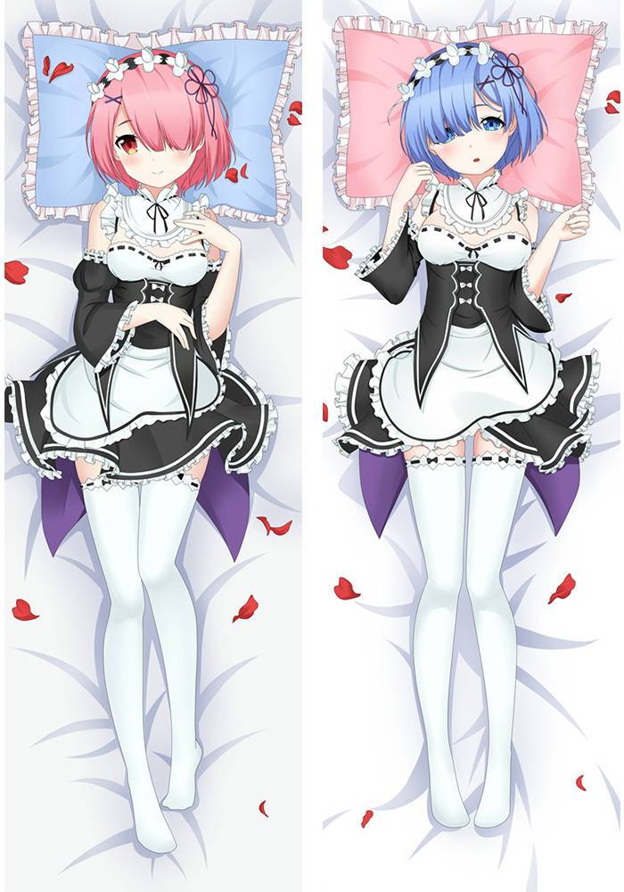 zero two waifu body pillow