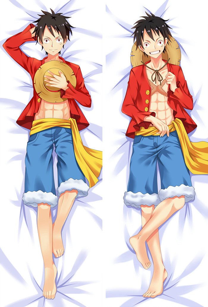 One Piece Monkey D. Luffy - Dakimakura Full Body Pillow Covers,Anime