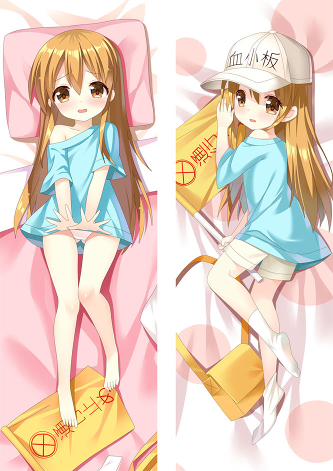 Download Cute Anime Platelets From Cells At Work! Series Wallpaper |  Wallpapers.com