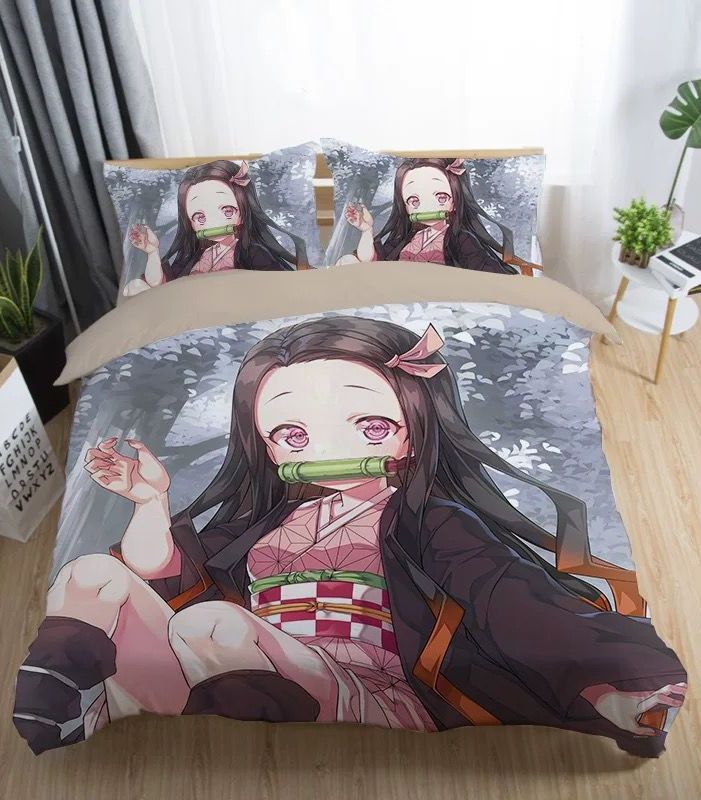 Anime BLEACH 3D Bedding Set 2/3PC Duvet Cover Pillowcase 4 Sizes 3A | eBay