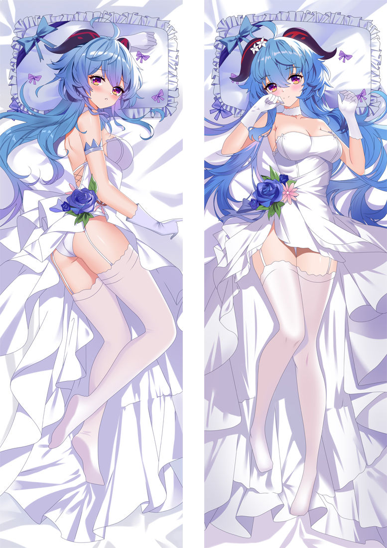 Genshin Impact Ganyu - Dakimakura Anime Body Pillow