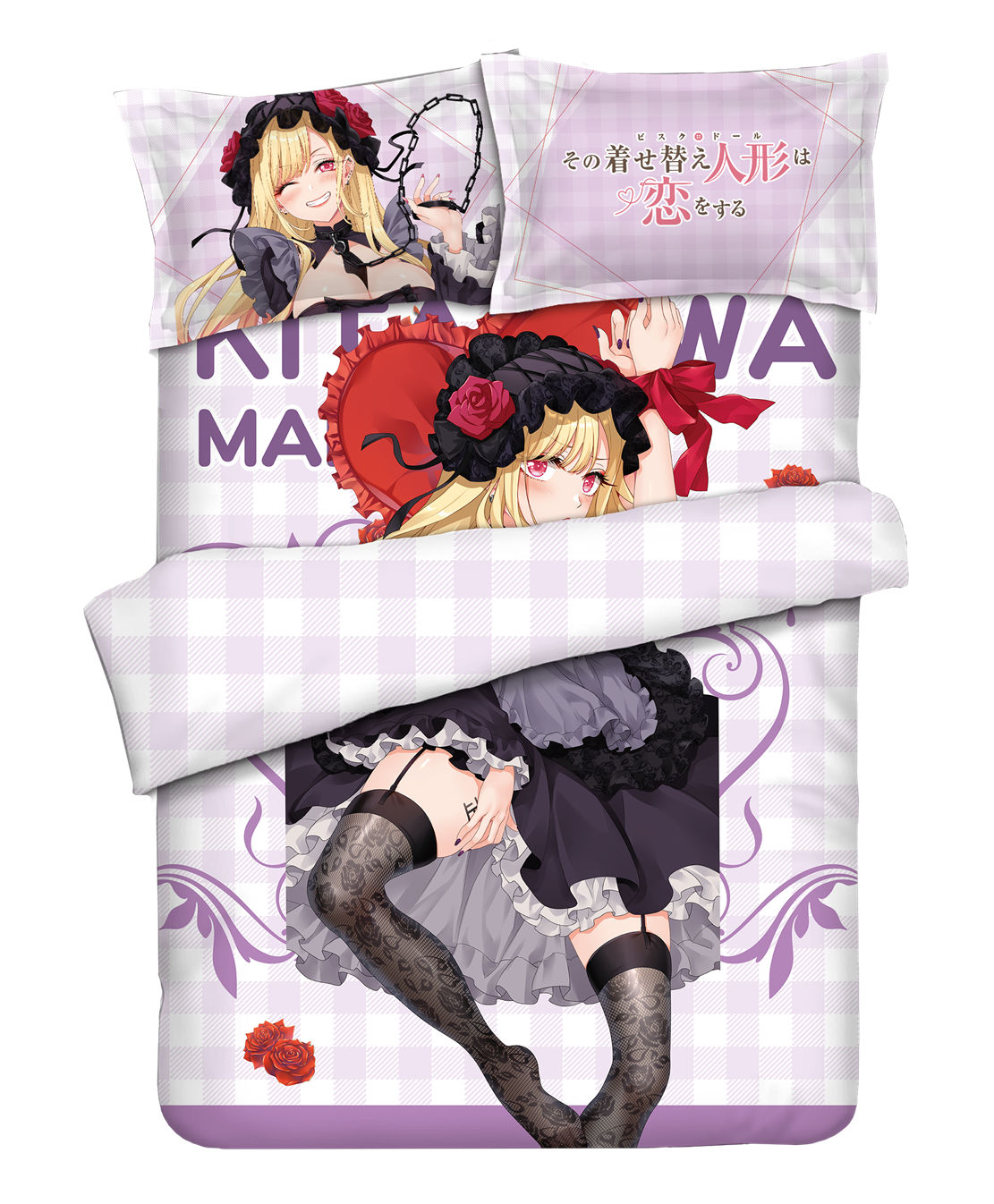 5-toubun no Hanayome Miku Nakano Anime Bed Sheet or Duvet