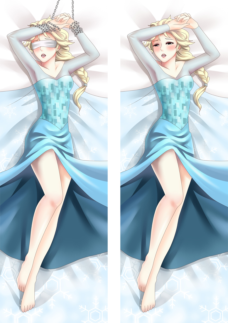 frozen elsa body pillow